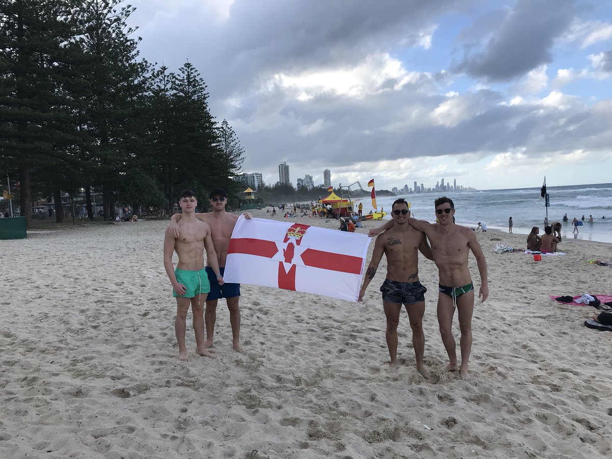 _JamieGraham_93's tweet photo. Day off with the boys 🇦🇺 @GoTeamNI #sharethedream https://t.co/WAmahSbnGe