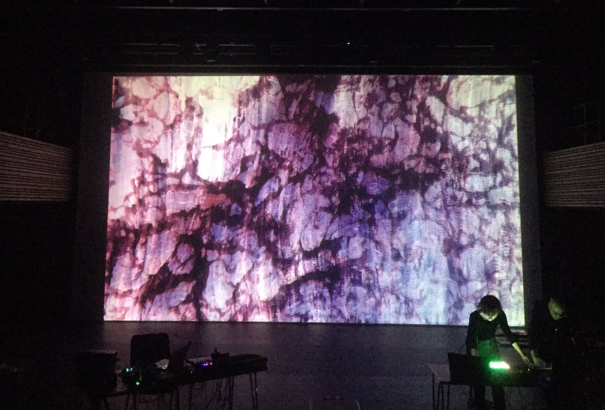 Myriam Boucher and Pierre Luc Lecour - Elements. Live performance at #SeeingSound