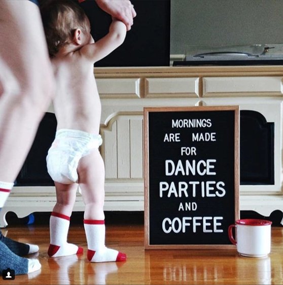 At #babyshow HQ this is absolutely true !! What makes your #Sunday morning? #dancingwithmybabiesmakesmehappy 💃 💕 📷 credit from one of our #babyshow HQ faves @moderndaywonderland 💕