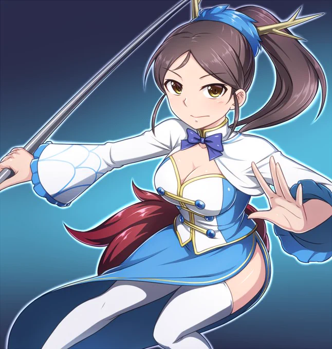 ドラゴン穂乃香ちゃんに色塗りました 
