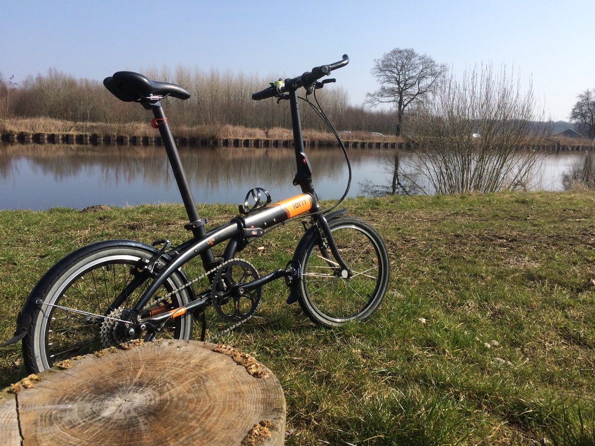 Especially on a lovely day like today it’s good to get out on the bike again! #tern