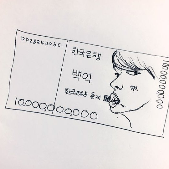 aSOtx6RjlR2ua2k's tweet photo. 백억받을 사람!!
#백억 #돈벌어 #행복하다 #여친님 #고마워요💕 #유치한데 #일상그램 #일상 #공감 #일러스트 #미술 #선물 #선물스타그램 #HAPPYRENJUNDAY 
#트친소 #STARRYNIGHT7THWIN https://t.co/EKgNmiYRm7