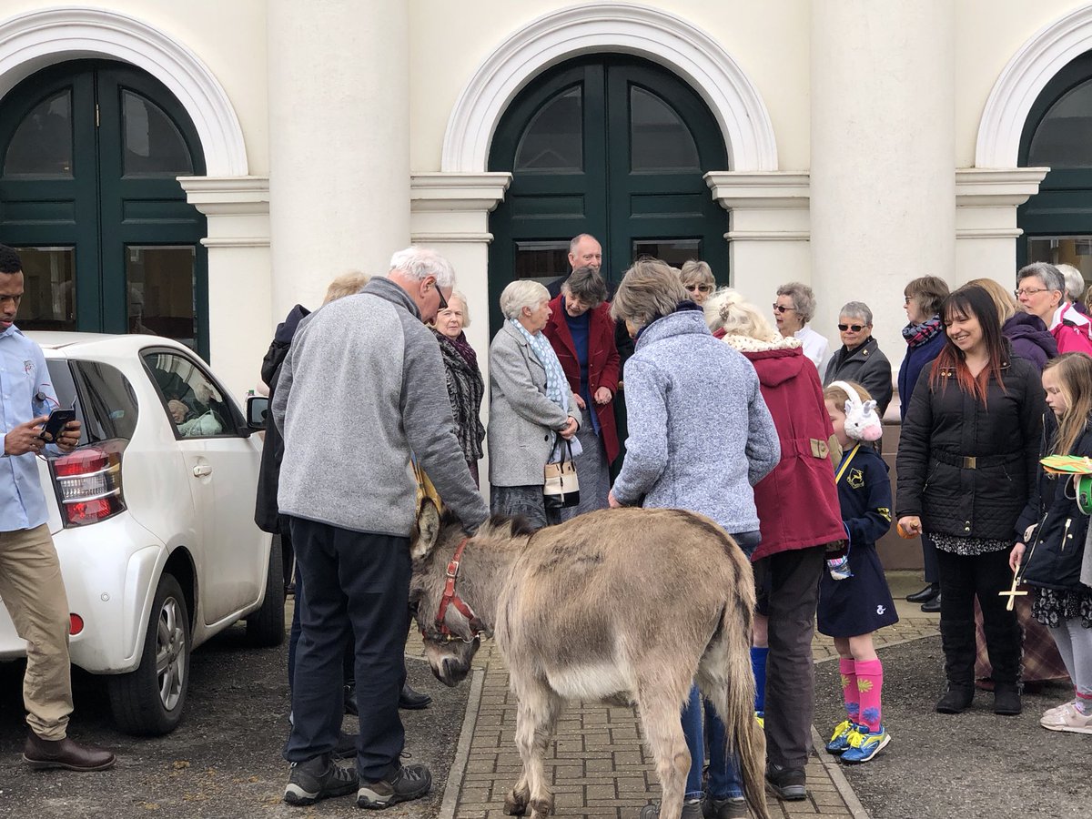 #PalmSunday #donkey around #hitchin. Praise be to God