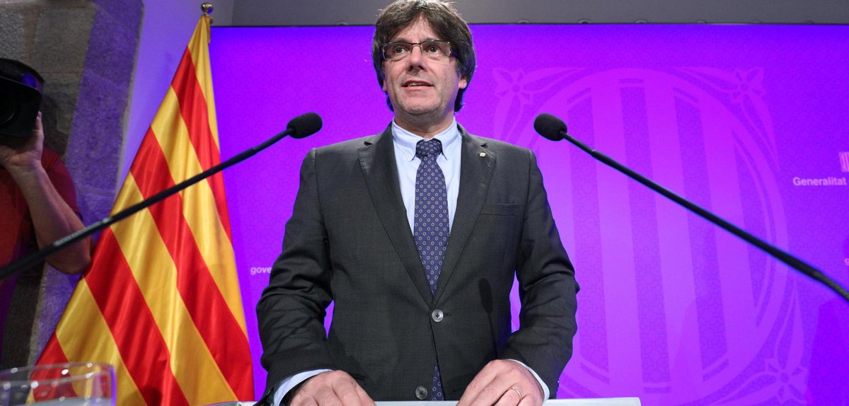 welt's tweet image. 🔴 BREAKING: Kataloniens Ex-Präsident Puigdemont in Deutschland festgenommen to.welt.de/hRJaUfX