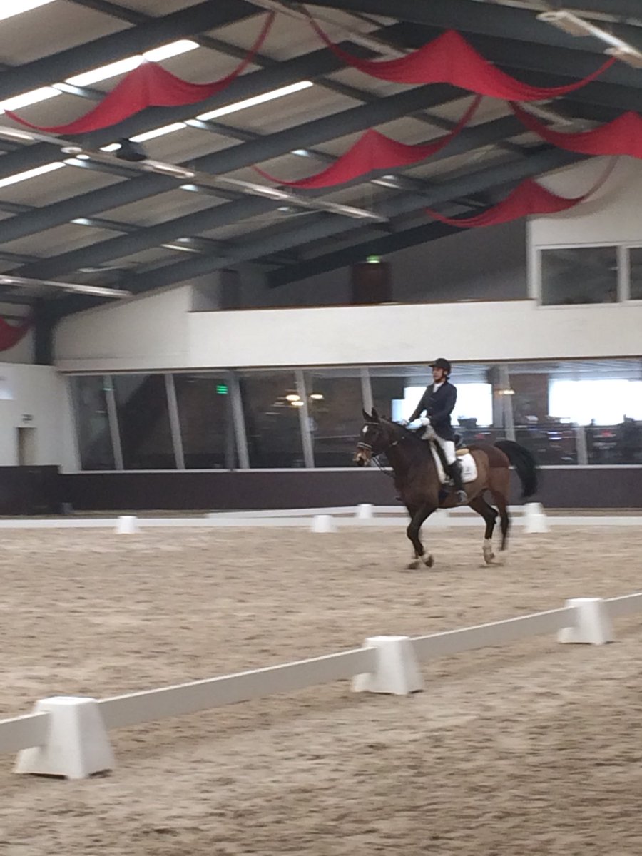 Met paard Carentino een mooie 3e plek behaald bij de dressuurwedstrijd <a href="/De_Kroo/">De Kroo Ruitersport</a>