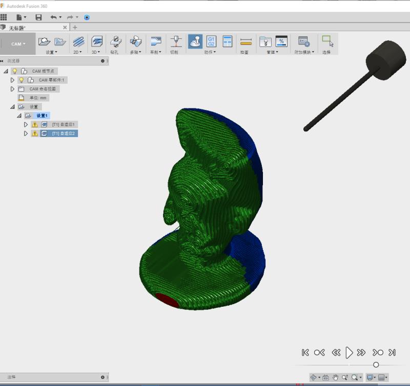 xiechao142's tweet photo. Testing #RecapPhoto for 3D scanning by just few photos.Import to #Fusion360 for multi-axis CNC machining. https://t.co/q0QXZ8LYMa