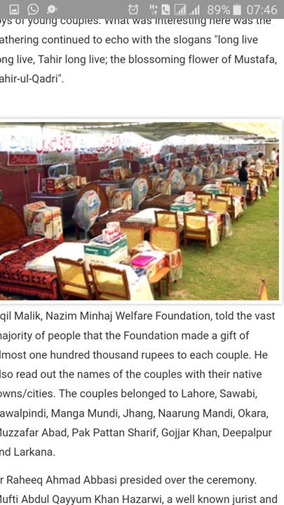 HussainPAT0's tweet photo. #MWFCollectiveMarriages 
Only Minhaj ul Quran is the best party who help the poor peoples
@TahirulQadri 
@M_ZeeshanPAT 
@PATofficialPK 
@MAsifAziz061 https://t.co/LYKr02H0rm