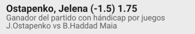 🏆🇺🇸 M1000 Miami

🎾 Ostapenko vs Haddad Maia

▶️ Ostapenko -1.5 juegos

💸Cuota: 1.75
💰Stake 2
⏰20:00