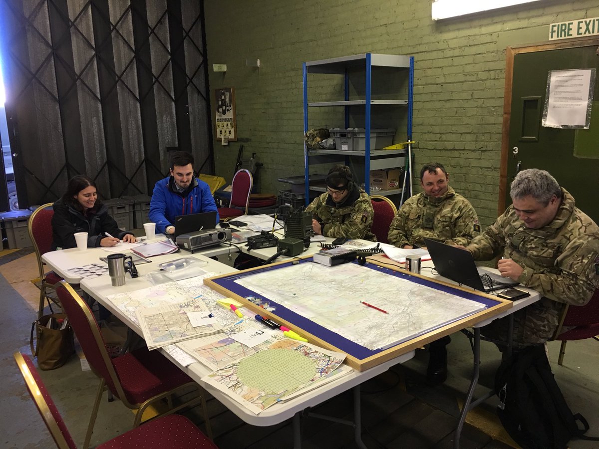 SNIY Ops room in frenetic activity as reconnaissance information comes in from the troops on the ground. SGORR providing guidance. #combatrecce in Resilience