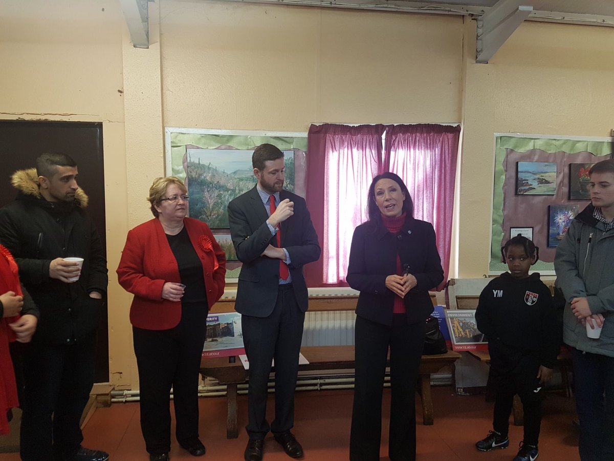 Debbie_abrahams's tweet photo. Great launch of #OldhamLabour ’s local election campaign in #Grotton. Good luck to all councillor candidates. #makingadifference https://t.co/8GXIVU1YwM