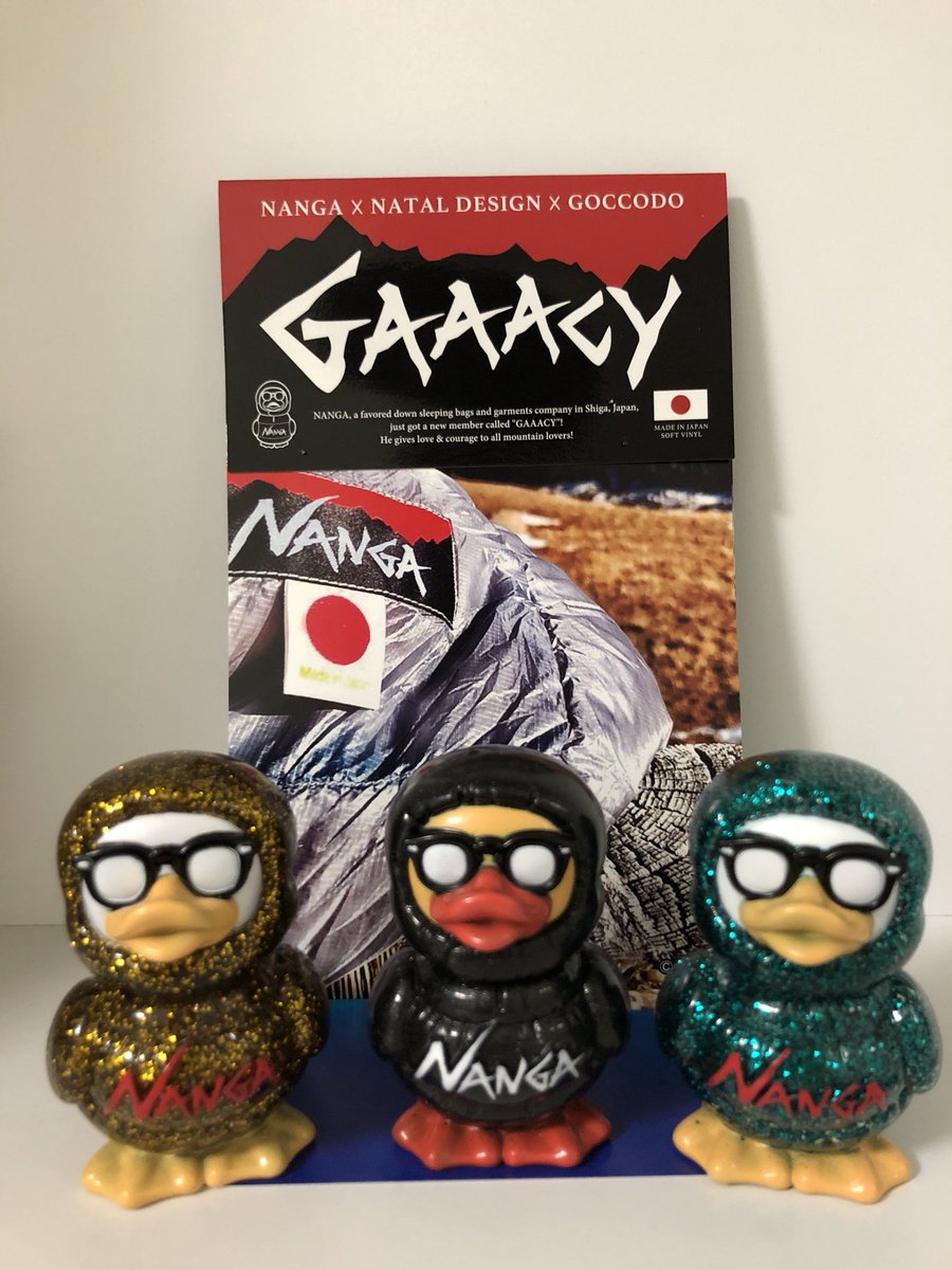 NANGA x NATAL DESIGN x GOCCODO「GAAACY（ゴールドフレイク・ブラック