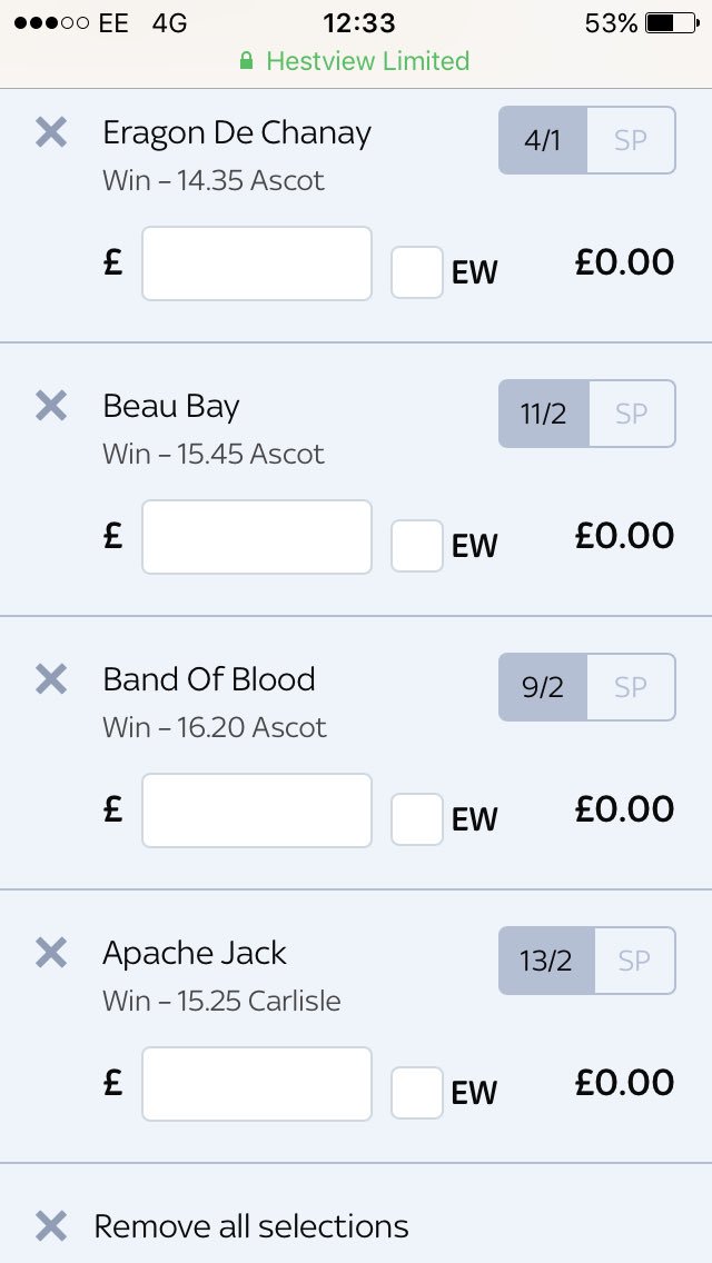 comeracingtips's tweet image. Great lucky 15 today at 1339/1 !!