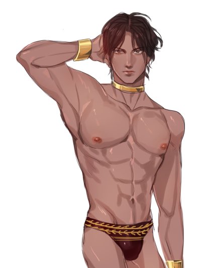 A #SeductiveSunday from the barbarian. 

“Don’t stare, feel.”