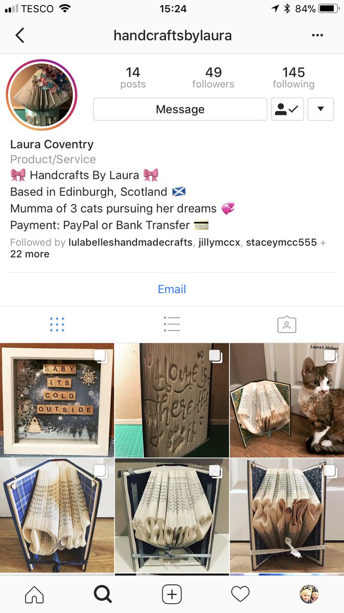 laurathecov's tweet photo. Have a look at my insta business page for bespoke and handcrafted gifts. Please follow! https://t.co/Py0Zmq52mJ