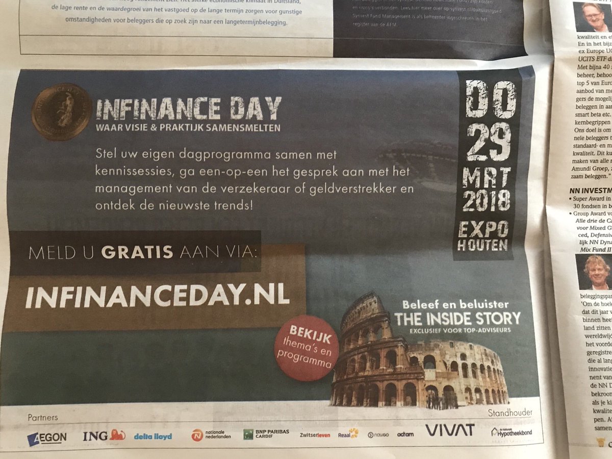 ____Alex_____'s tweet photo. Niet te missen in De Telegraaf dit weekend #InFinanceDay https://t.co/kbRsC5r85F https://t.co/4MYTQbSs0O