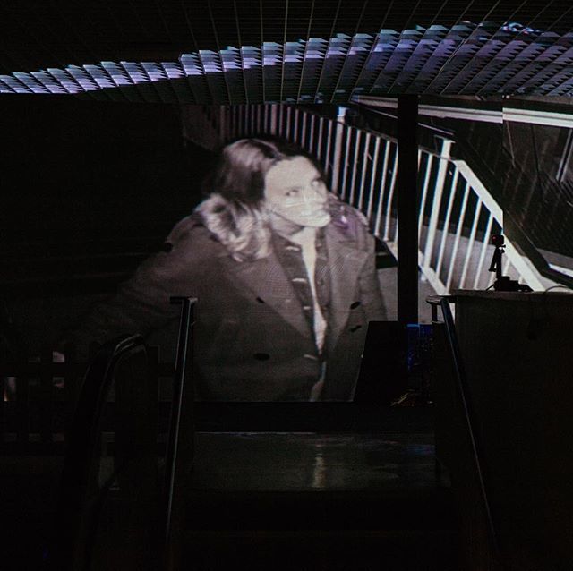 Nic_ole's tweet photo. Confronted with your stolen large scale image at the top of a long climb to see more. Art selfie.

From the Dis:connect exhibition that is open again next weekend.

Photo by: @johnpaulbrown_ (thanks!!) #nasrochdale #dis:connect #exhibition #CCTV #privacy… https://t.co/pWrKnzH0MA https://t.co/s9jgrYw15p