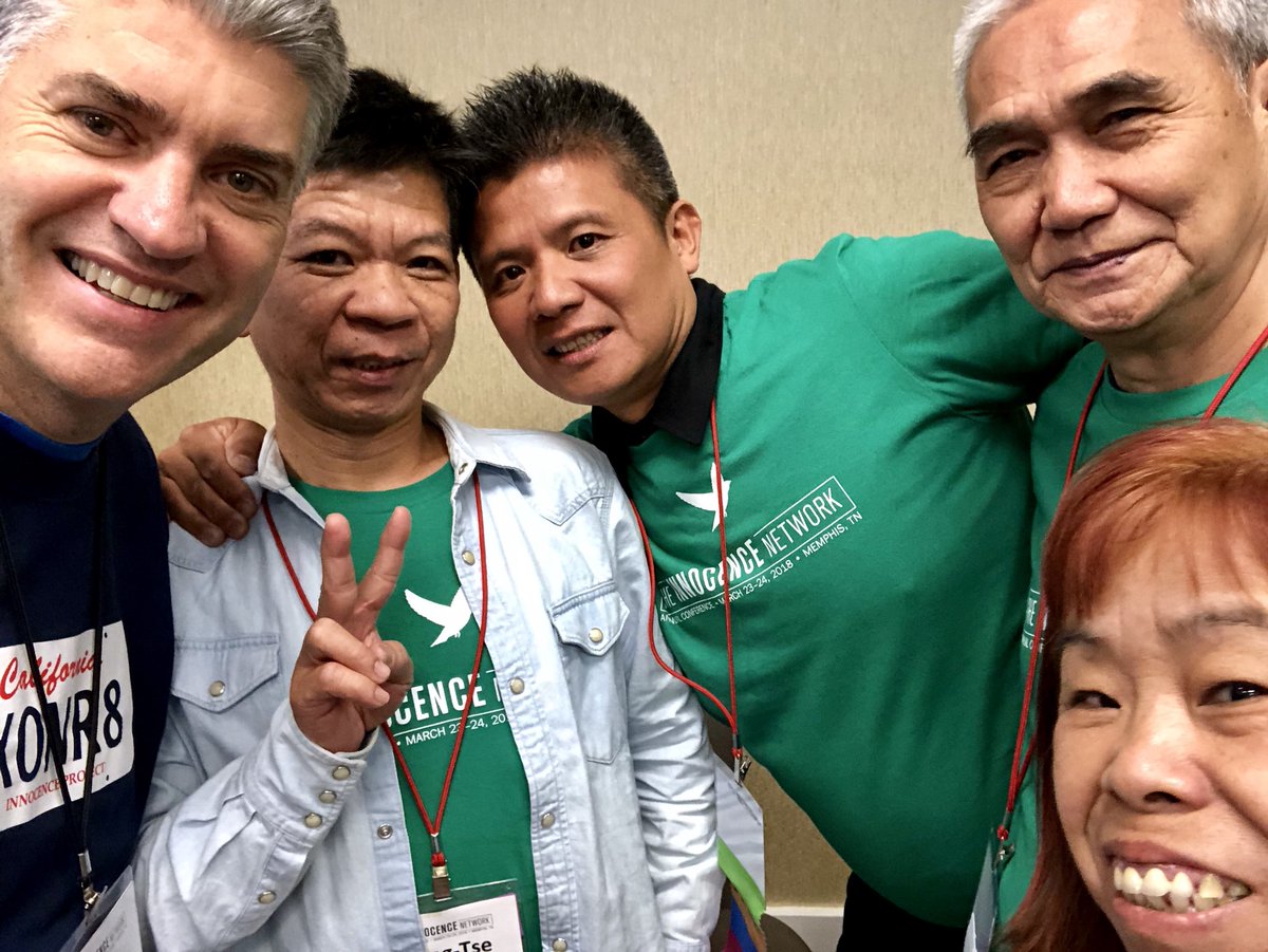 #Taiwan’s first four Exonerees! Our movement is global! #XONR8 #INConf2018