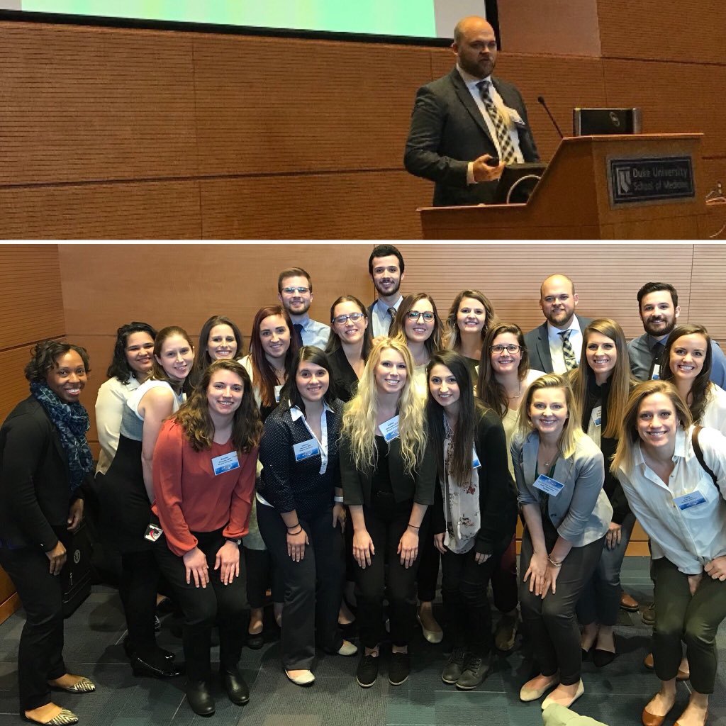 tylershultz's tweet photo. Honored to be a speaker at the 1st NC Student Conclave yesterday w/ >300 PT &amp; PTA students! Thanks to @WingateUnivDPT students @bryn_hager @JennBaitySPT @gilligggan_spt for organizing &amp; all my students representing!! Thanks @Duke_DPT for hosting! @APTAtweets @NCPTASSIG #NCSC2018 https://t.co/jcO51m3UH2