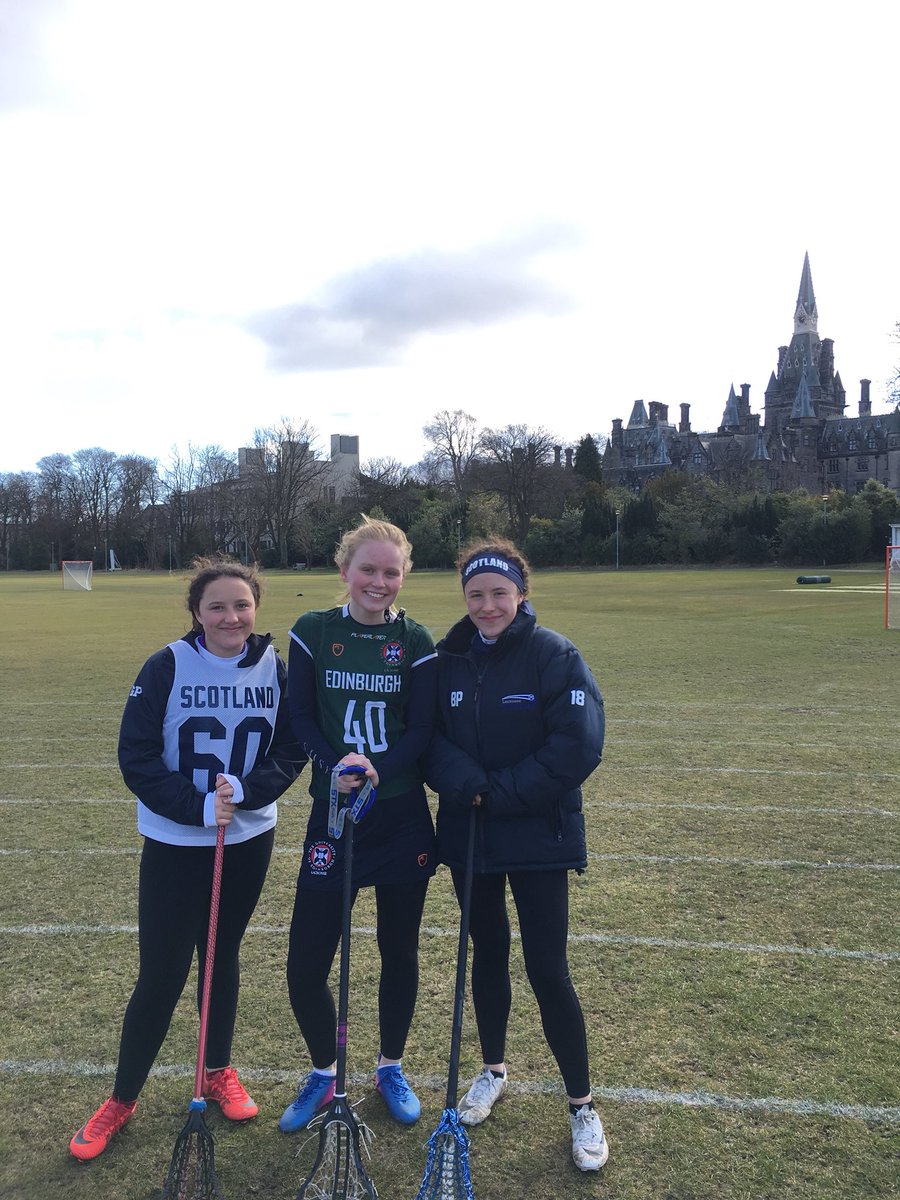 PutneyHighSport's tweet photo. Found Putney & Lax alum Freya on the field in Scotland today! The @EUWLC team helped out Scotland lacrosse & current Putney players Grace & Bella prep for the upcoming Home Ints tournament! #PutneyLax #laxalum #GlobalPutney π https://t.co/80kI8X51Kt