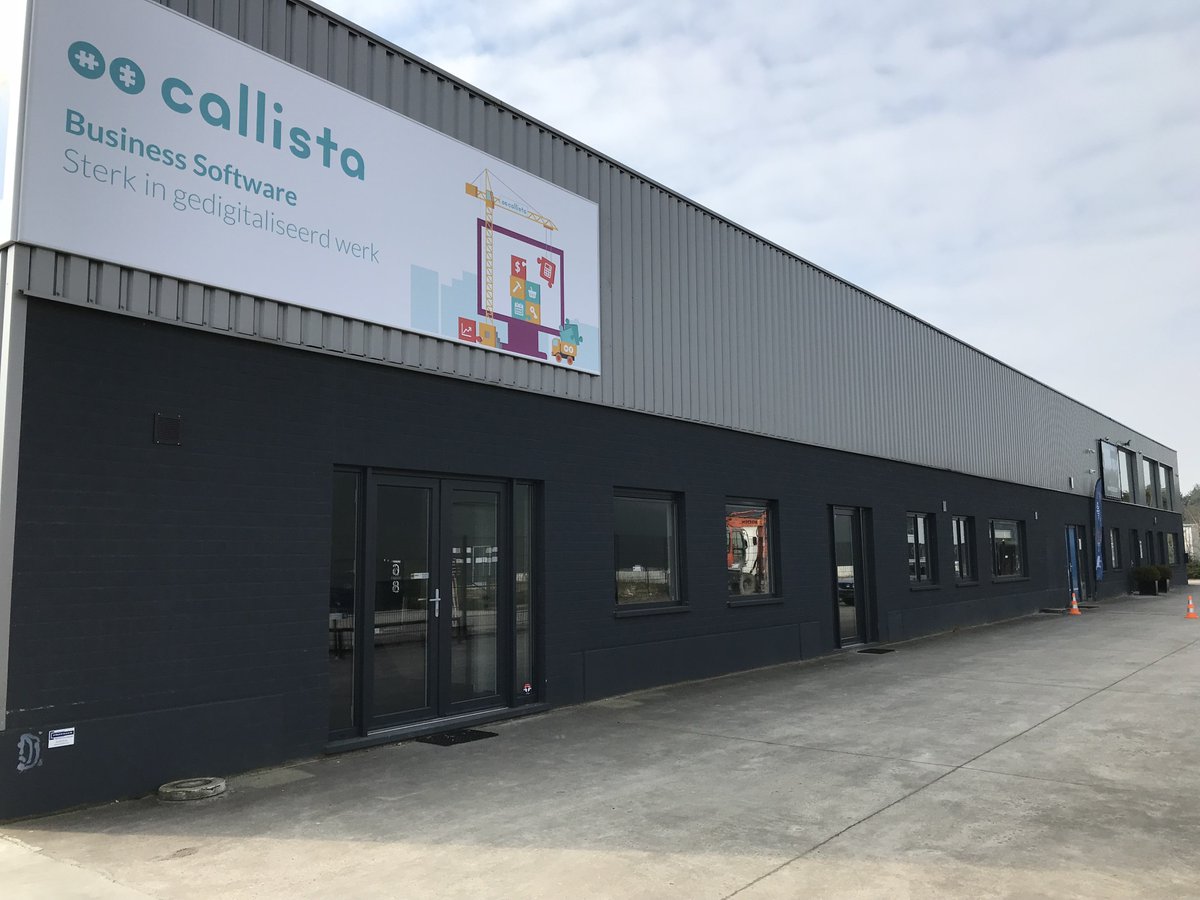 Callista_bvba's tweet photo. Callista is verhuisd naar industriepark Bosduin Kapellen.
Bij een verhuis hoort een openingsfeestje, nietwaar? Uitnodiging volgt! https://t.co/kuchPaetpo