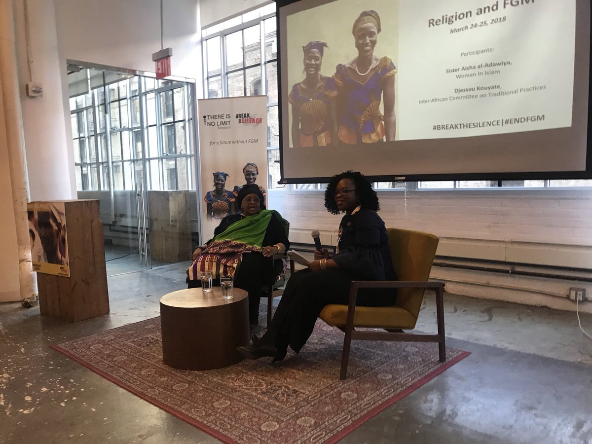 aissataTINL's tweet photo. Day 1 of #BREAKTHESILENCE Soumou was incredible! We bonded, strategized &amp; made new connection to #EndFGM! Today’s Day 2 and we’ll talk about #MentalHealthMatters and #Fashion and the role of the private sector to #STANDUP4HUMANRIGHTS. Follow @ThereIsNoLimitF for info on awardees! https://t.co/66jJ2Rn4uG