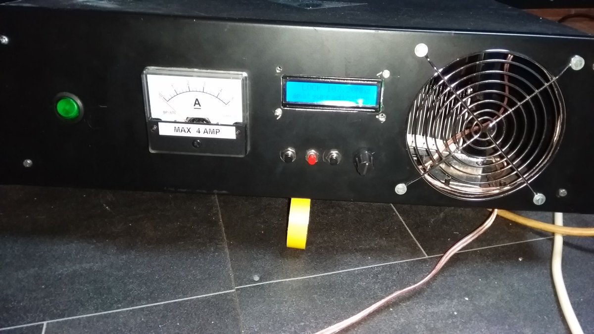 De nieuwe stuurzender is klaar!