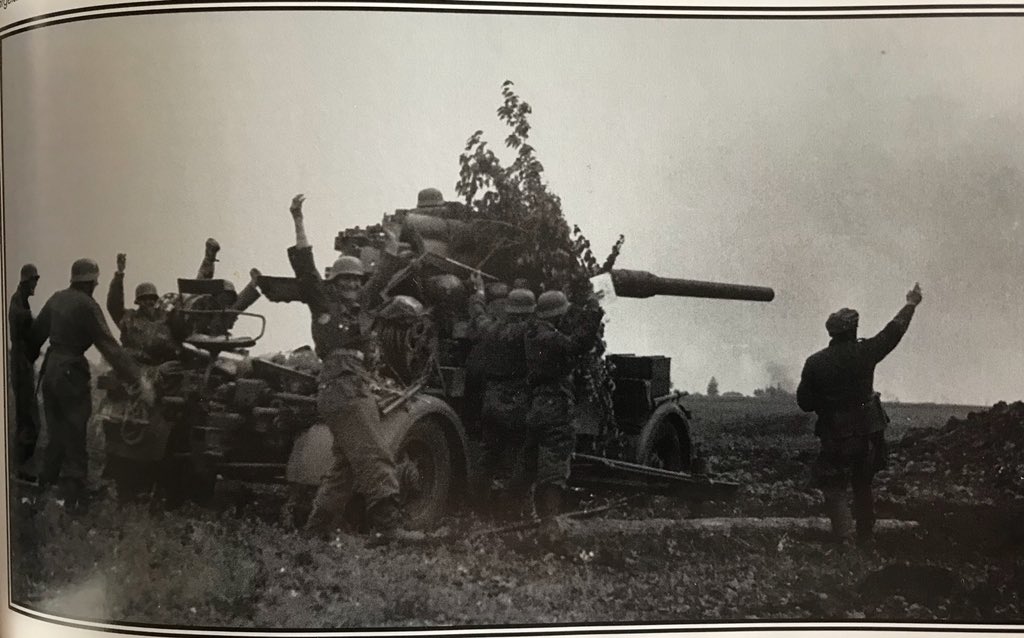 The Soviet assault commenced 2 May w/ arty  @0400hrs. The care in concealing the positions benefited as men/equip losses were low. Tanks (c.40) advanced an hour later & the inf allowed themselves to be part overrun to enable the 88s to engage & the Pz’s in their assembly area /22
