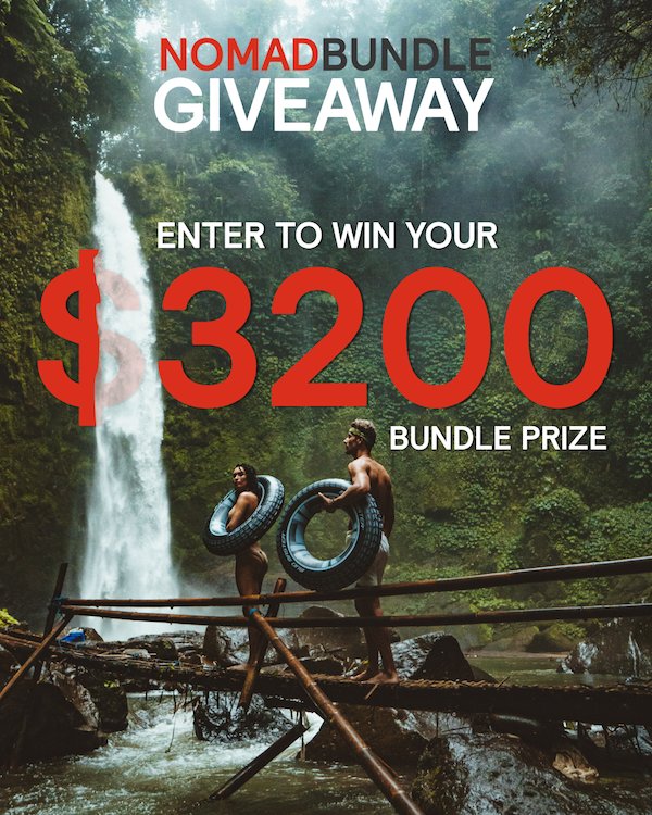 nomadbundle's tweet image. We're giving away a sweet collection of tools, gear and digital discounts with a team of awesome makers. Hit the link for a chance to win your Nomad Bundle! 
buff.ly/2G5Q3yM #giveawayalert #nomadlife