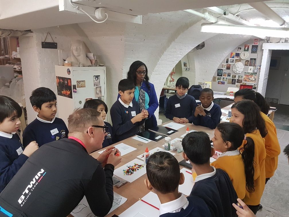 Piotr_Frac's tweet photo. For last two weeks, I run charity workshop for children from local schools.
 Was great, a lot of fun:)
 Kids imagination and creativity its just fantastic. https://t.co/hCTaMhRev0
