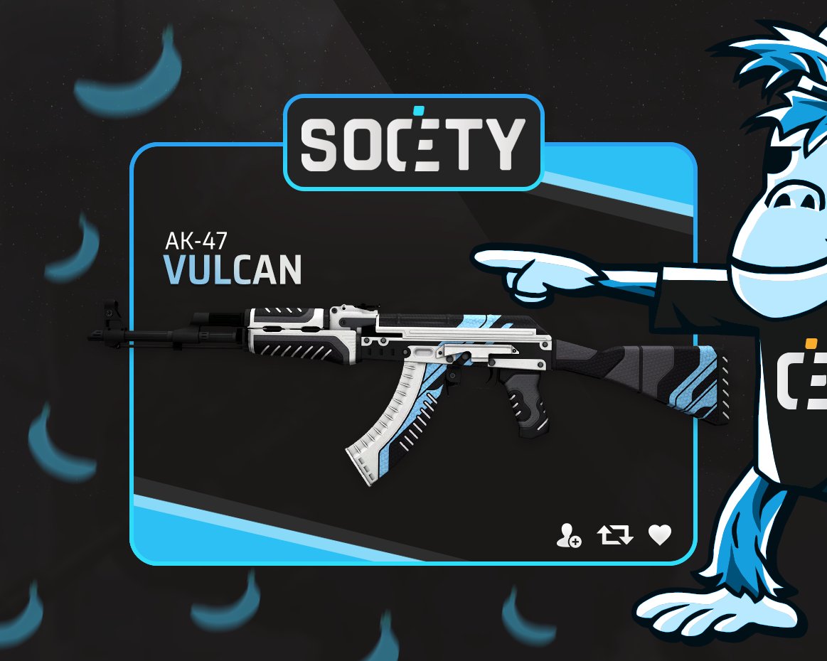 PKosoy's tweet photo. 6 Hour AK-47 | Vulcan Giveaway 

To win:
- Retweet+Follow
- Go here: https://t.co/gSAHyRwHDX
 -Tag two friends by #Society_gg via @c0nvey https://t.co/JD7CkW0WBT
