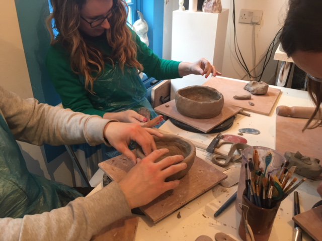 amanda_robson's tweet photo. Great workshop yesterday @Studio1Ceramics as part of #heyclay Can't wait to see our finished pots! https://t.co/9f7FuvfHau