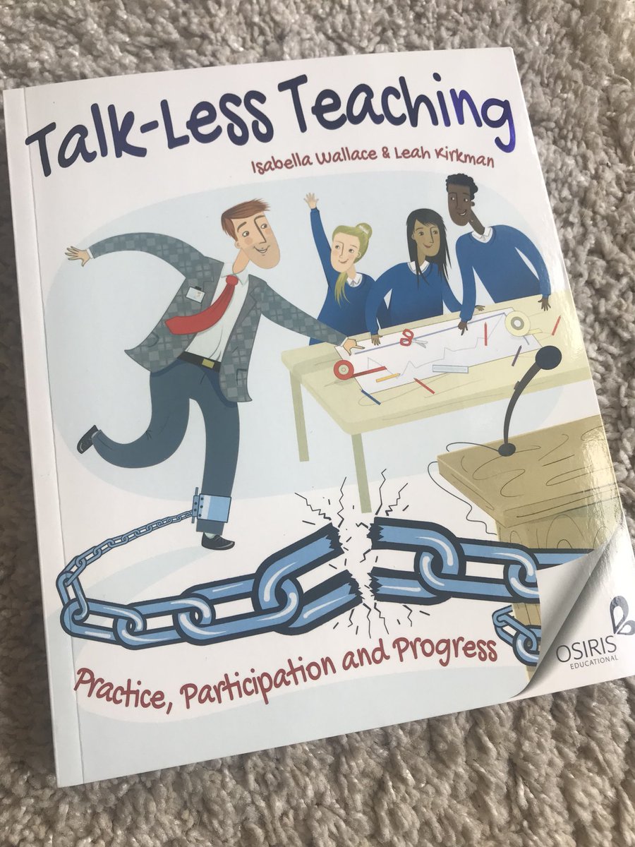 MissShelton_'s tweet image. Easter holiday reading #talklessteaching