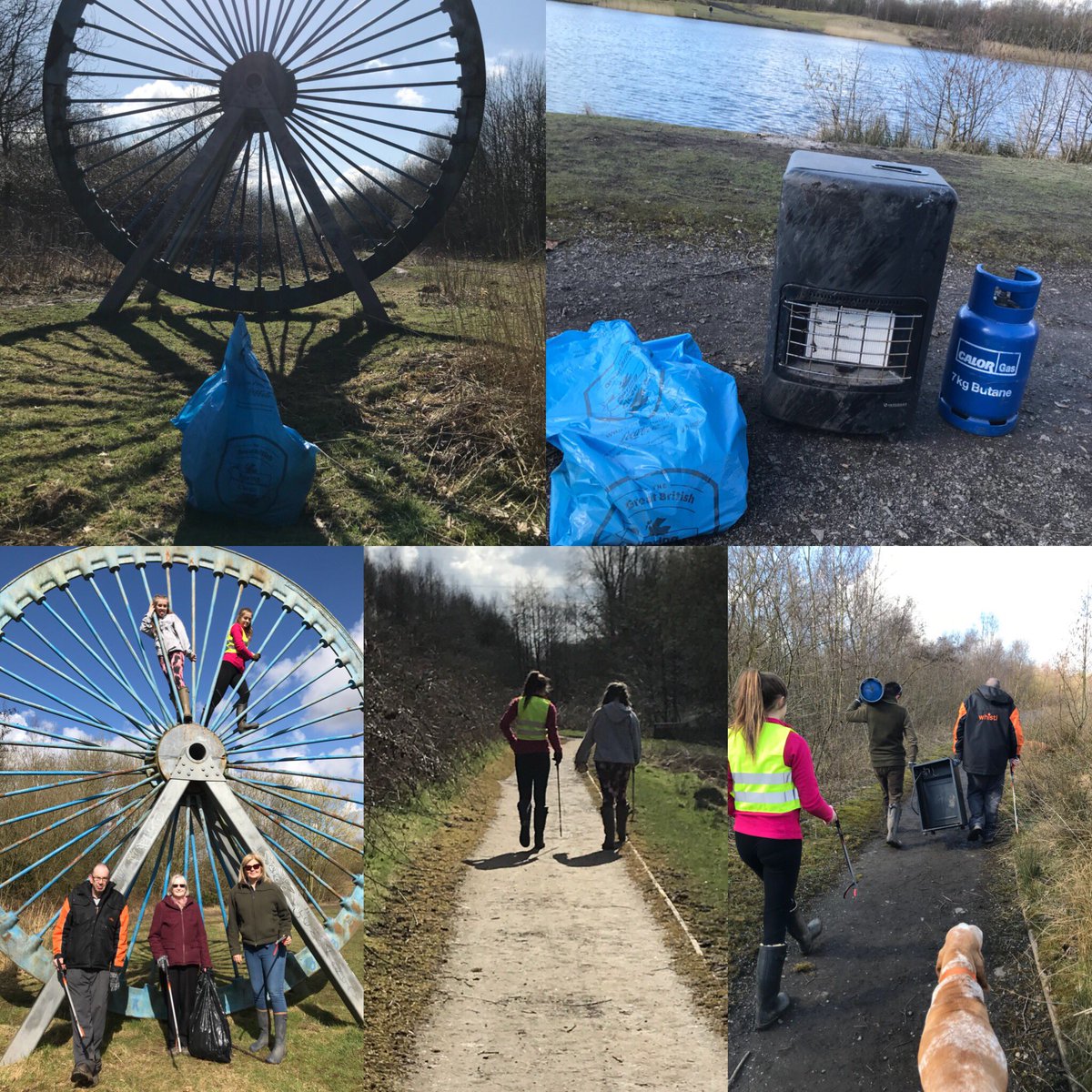 Sambb66's tweet photo. Sunβs out pickers at the ready three bags , a gas fire and bottle . Heavy load #GBSpringClean #keepbritaintidy #colliersmoss #boldforest #LitterHeroes @InfoNewbold #sthelensunlimited https://t.co/XaKPzX15e8