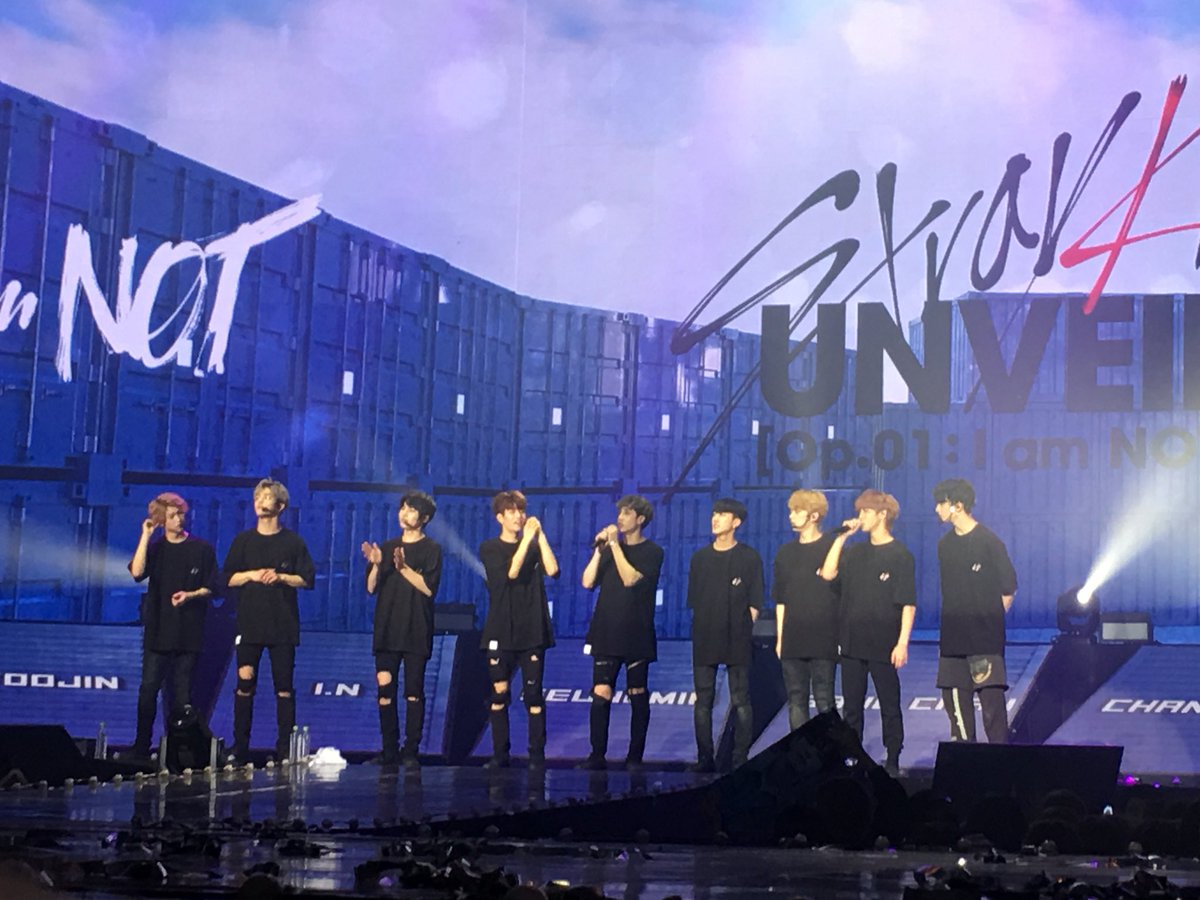 SKZ debut showcase just endedThey r no longer pre debut kings Now they rookie kingsThey did amazing every song sounded amazing (I didnt hear district9 tho)This was the start to what i believe to be beautiful journey Cant wait You worked hard kids  #StrayKidsUNVEILED