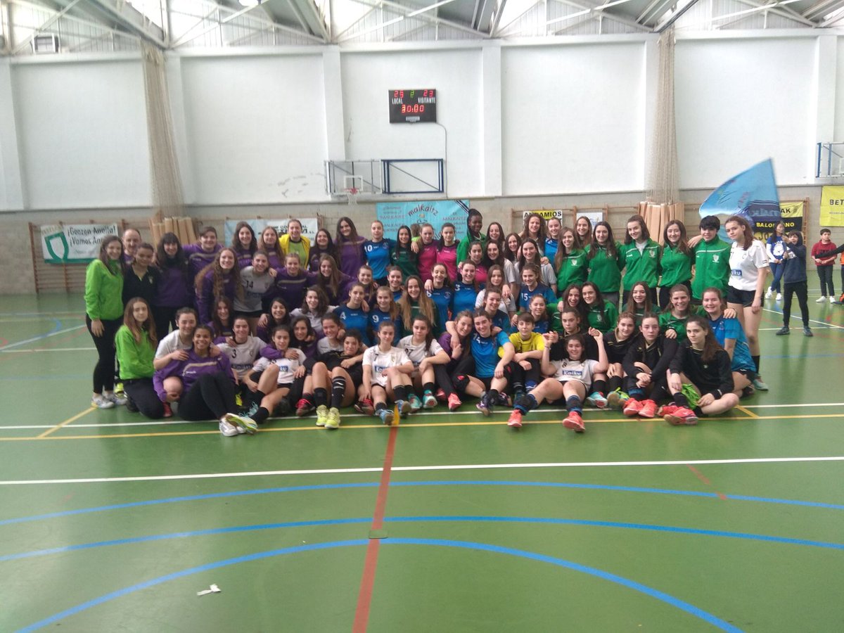 bmmalkaitzeskub's tweet photo. #final4JF
Final4 Juvenil Femenino Elizgibela-Burlada
Clasificación Final:
1. @bmmalkaitzeskub
2. @BMAnaitaBase
3. @BmBetiOnak
4. @LagunakBM
@bmmalkaitzeskub clasificado para Sector Nacional
Gracias a todos los equipos participantes por el gran espectáculo de juego en campo https://t.co/L1s1m0MPqA