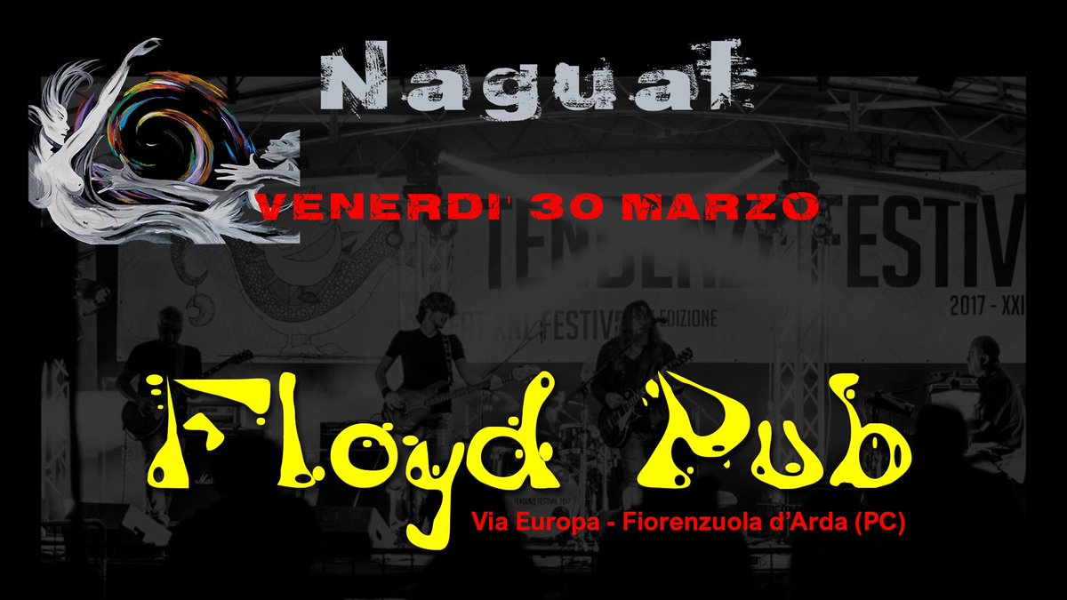 NagualRockband's tweet photo. Venerdì 30 marzo #Nagual @ #FloydPub (Fiorenzuola, PC)! #TatTvamAsi #LetItGo #OrzorockMusic #live https://t.co/zxLftaO16O