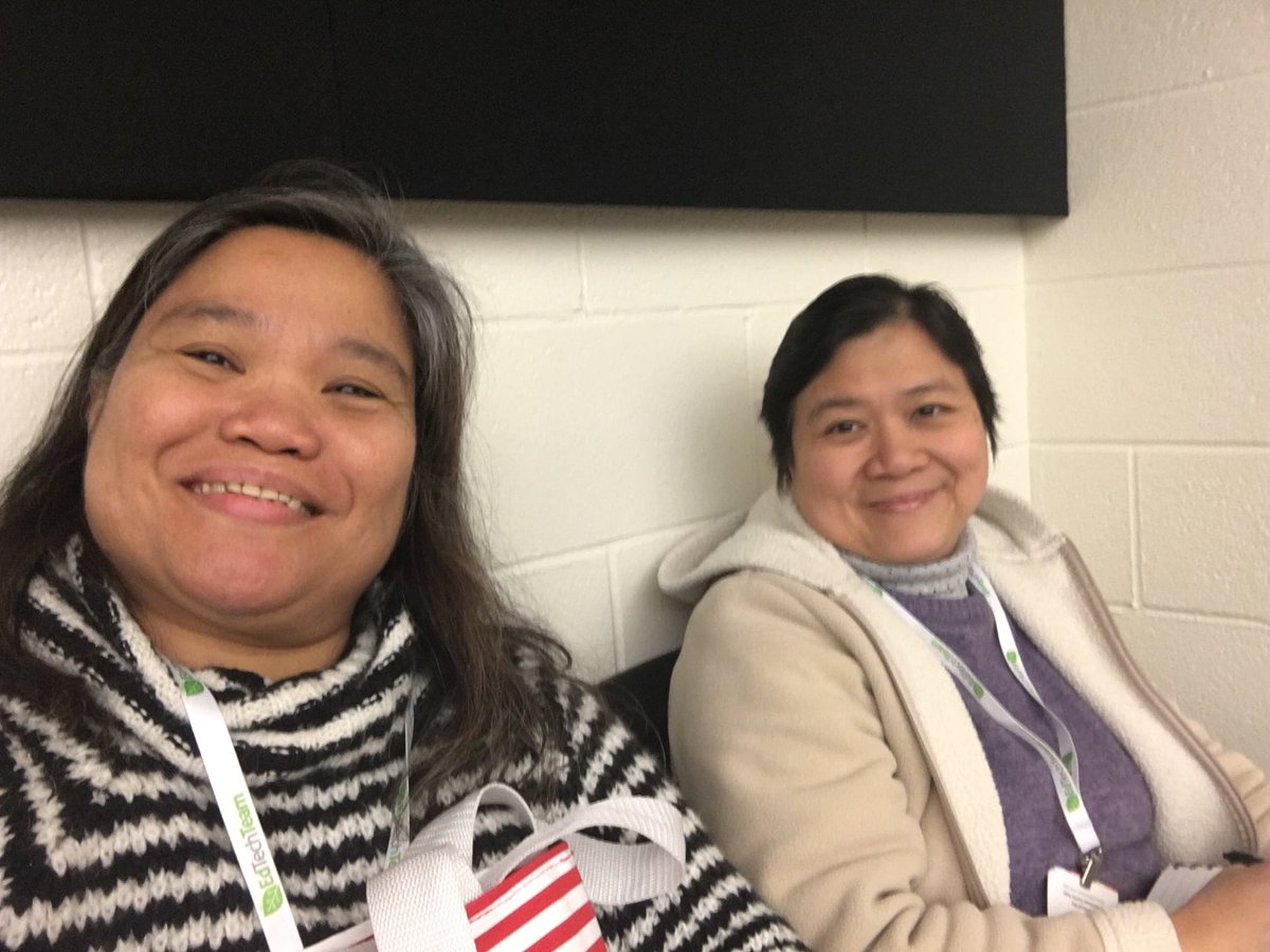 dollydecinal's tweet photo. 2nd day #edtechteam https://t.co/k5kVy8bST4