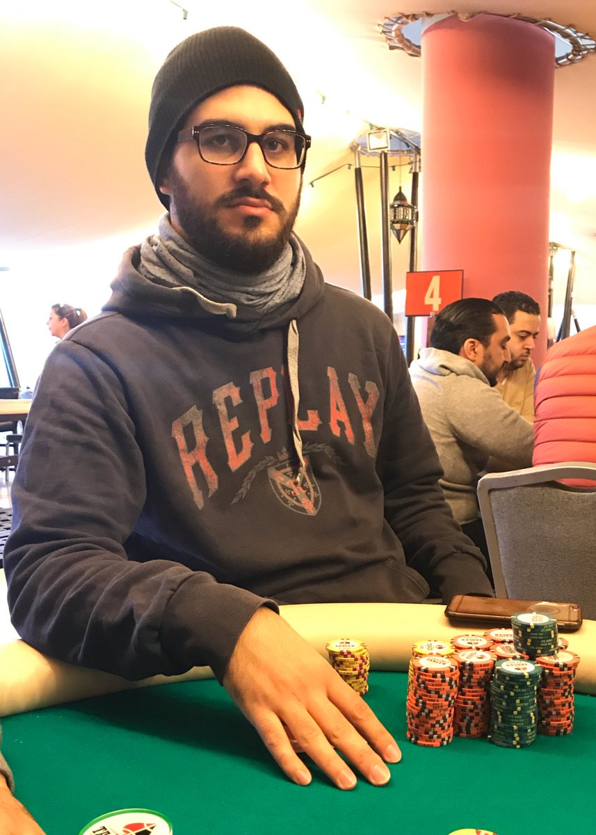 TangerPokerClub's tweet photo. Empieza el día final de las Tanger Póker Series 🇲🇦 31/235 

Top 3️⃣
1. David Chacon 
2. Jerome Sgorrano
3. @IgnaPoker83 https://t.co/XKHwaCBAxJ