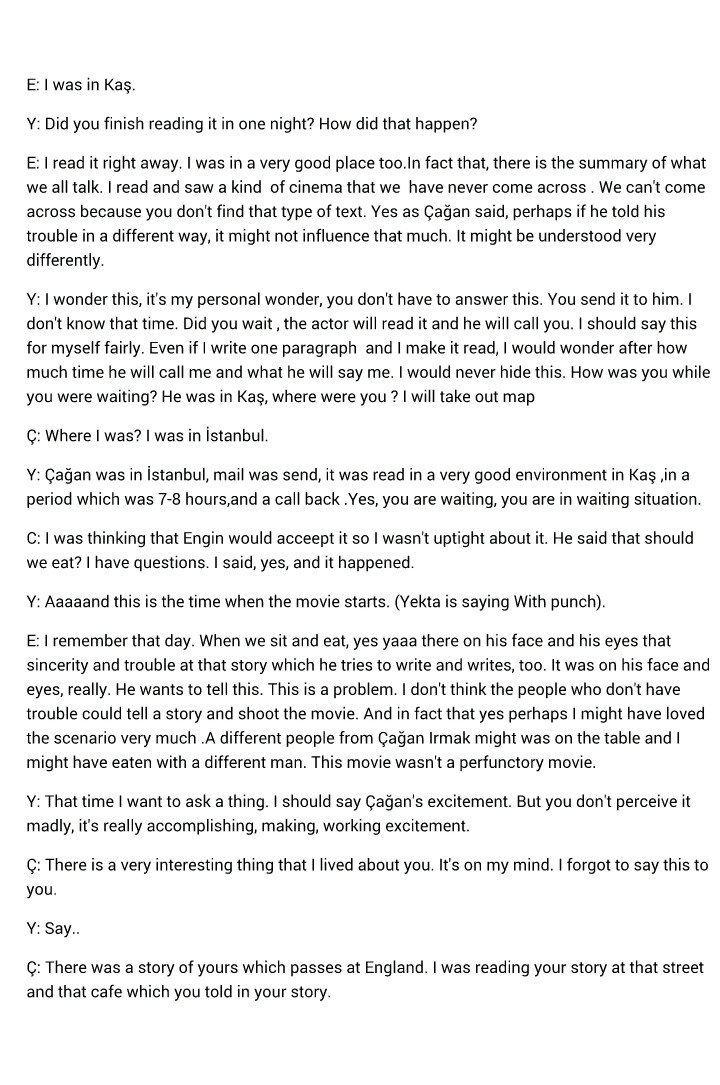 Engin Asiapacific Fc English Translation For Enginakyurek And Caganirmak Interview With A Writer Radio Producer And Dubbing Artist Yektakopan About Cocuklarsanaemanet Movie Sorry For Any Error In Translation T Co Lmojuifoi6 Engin Asiapacific Fc English Translation For Enginakyurek And Caganirmak Interview With A Writer Radio Producer And Dubbing Artist Yektakopan About Cocuklarsanaemanet Movie Sorry For Any Error In Translation T Co Lmojuifoi6