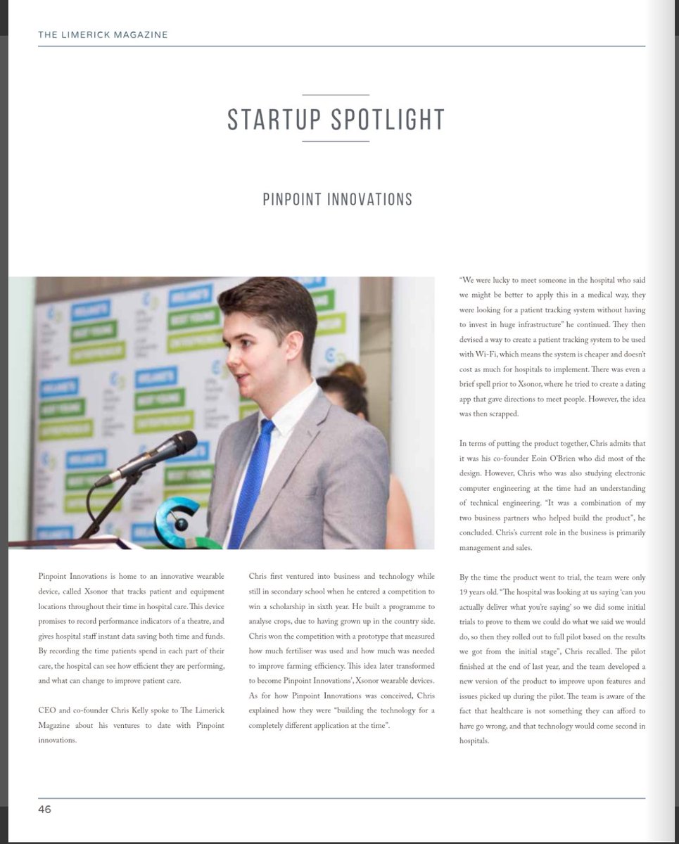 Tracworx's tweet photo. We would like to give a huge thank you to @limerickonline for the feature in their March edition.

Check out the interview with @chrisPinpoint on pages 46-47 here: 

https://t.co/wkkGqNkdiE https://t.co/oYp6gjuHWv