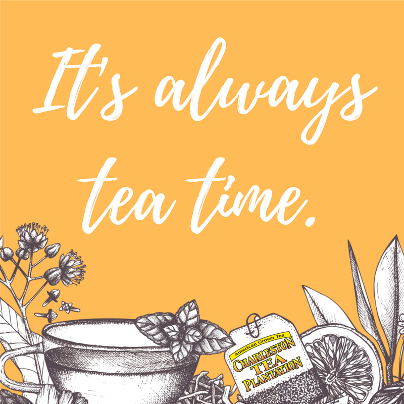 charleston_tea's tweet image. Here at CTP, it is always time for a cup of tea! #exploreSC #charlestontea