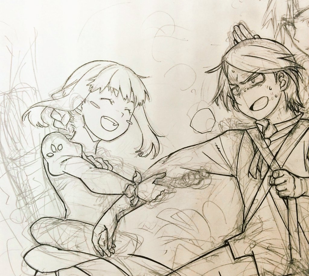 いっそげ いっそげ さっくががヤバイ アルボスアニマ 橋本花鳥のイラスト いっそげ いっそげ さっくががヤバイ アルボスアニマ 橋本花鳥のイラスト