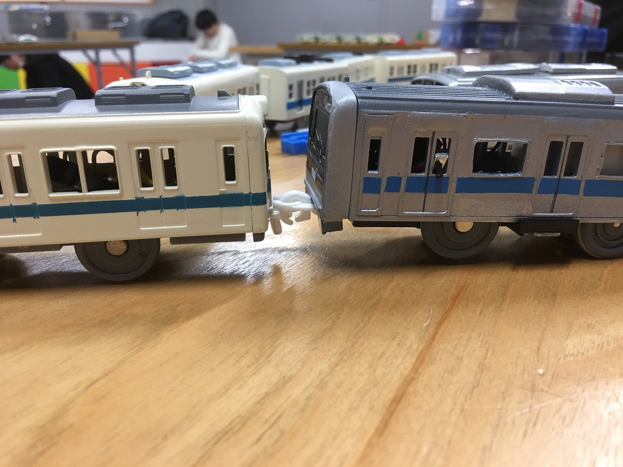改造プラレール 旧作順 Twitter