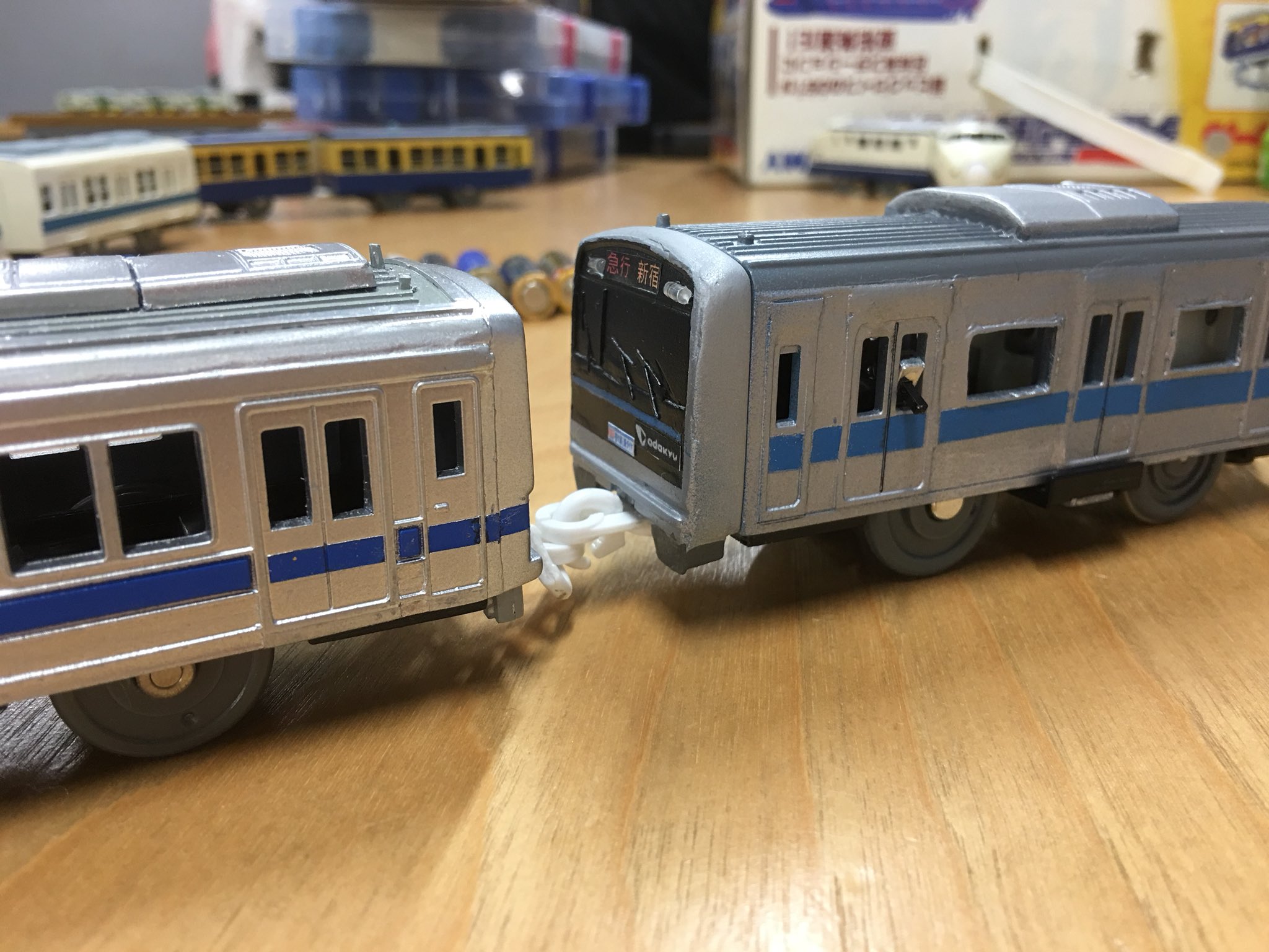 改造プラレール 旧作順 Twitter