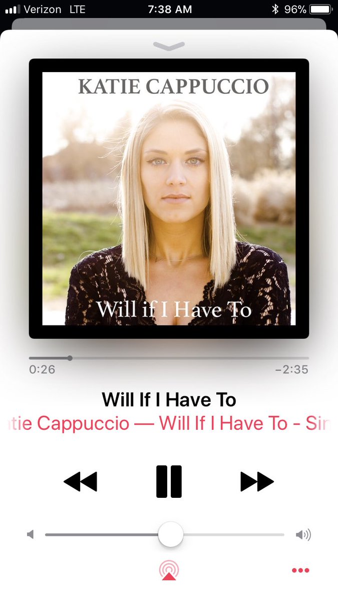 katiecappuccioo's tweet photo. ITS HERE AND I AM SO EXCITED! Get Will If I Have To on iTunes right now and please share it and give it a review if you like it :) https://t.co/nuIB8ZKwnd