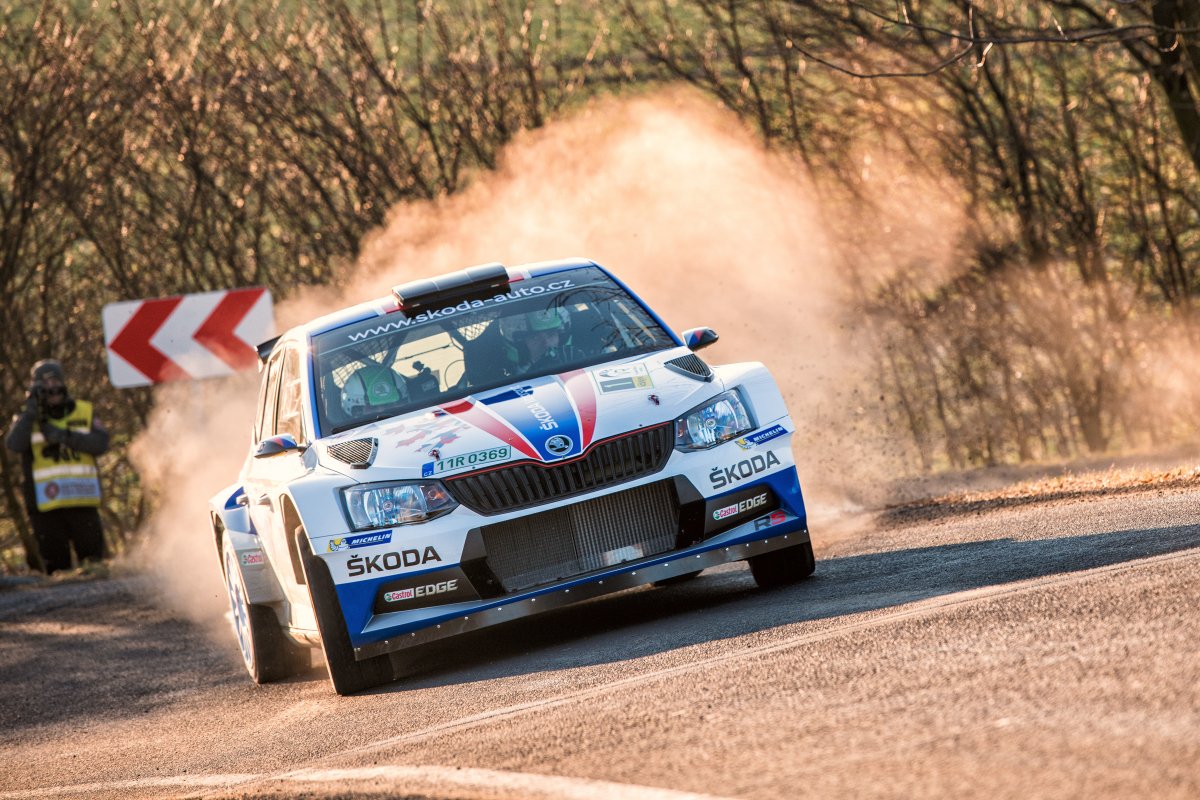 🏆 Jan #Kopecký wins the #ValašskáRally 🇨🇿 for the 4th time in his career and he joins another former #ŠKODA works driver Ladislav Křeček in the 1st position of the List of All-Time Valašská #Rally Winners! 👏 Congrats, #Champ! 🍾