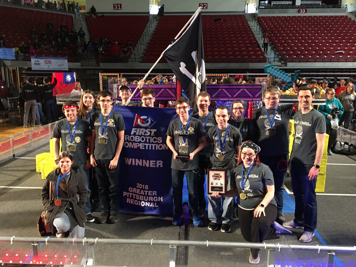 mtneal's tweet photo. What an amazing Greater Pittsburgh Regional! Congratulations to the team members of @robopirates6032 for becoming regional champions! https://t.co/6wj83ZL44l