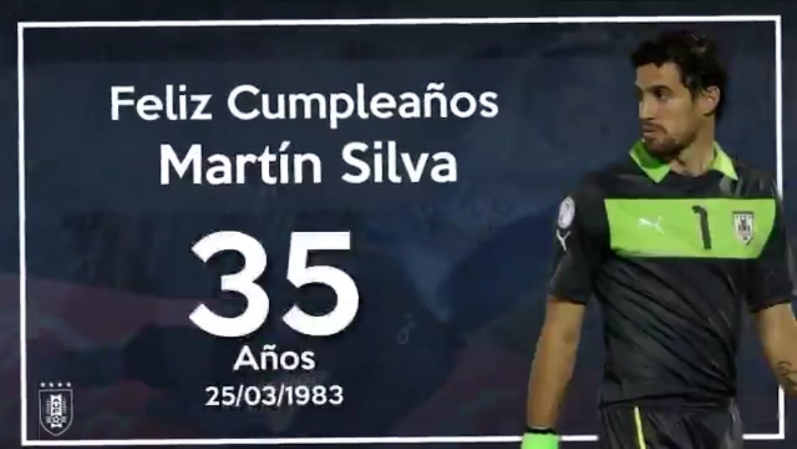 Happy 35th birthday to Uruguay international Martín Silva! 
