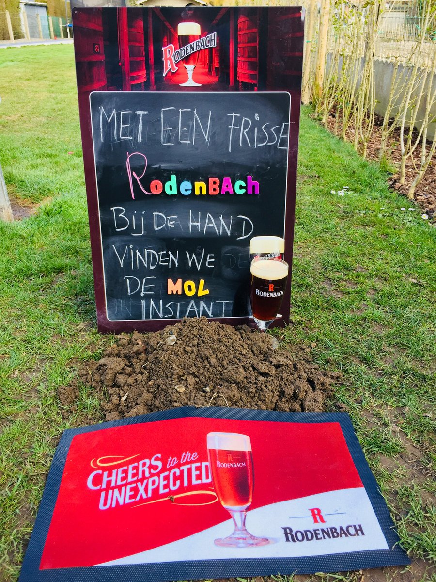 Crement87's tweet photo. Trots op onze brouwerij, met het meest verfrissende bier van de wereld, partner van #demol !!

Met een frisse #Rodenbach bij de hand vinden we #demol instant! Cheers to the unexpected!

#Rodenbach #CaféDeMol https://t.co/d3spJnqfyi