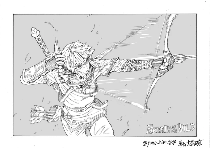 お題箱よりブレスオブザワイルド のリンク描きました

#お題箱
#ブレスオブザワイルド 